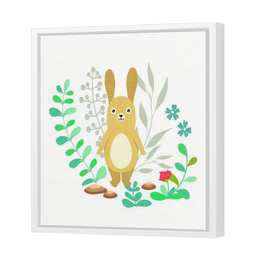 Thumbnail for Canvas - White Floating Frame