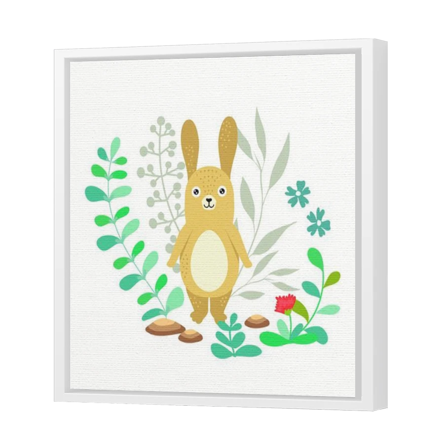 Thumbnail for Canvas - White Floating Frame