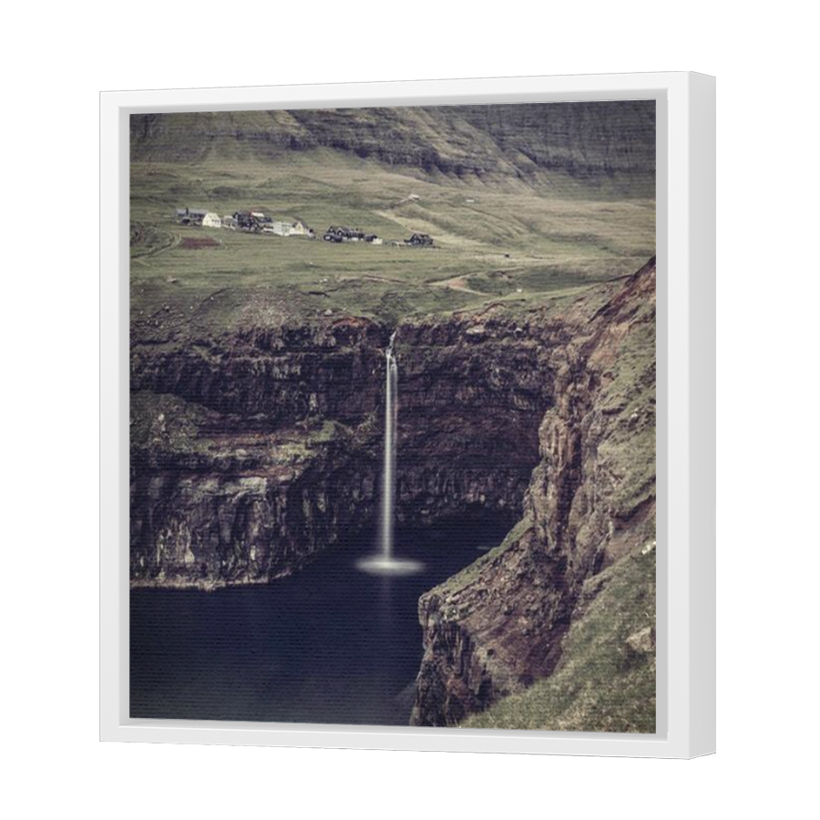 Thumbnail for Canvas - White Floating Frame