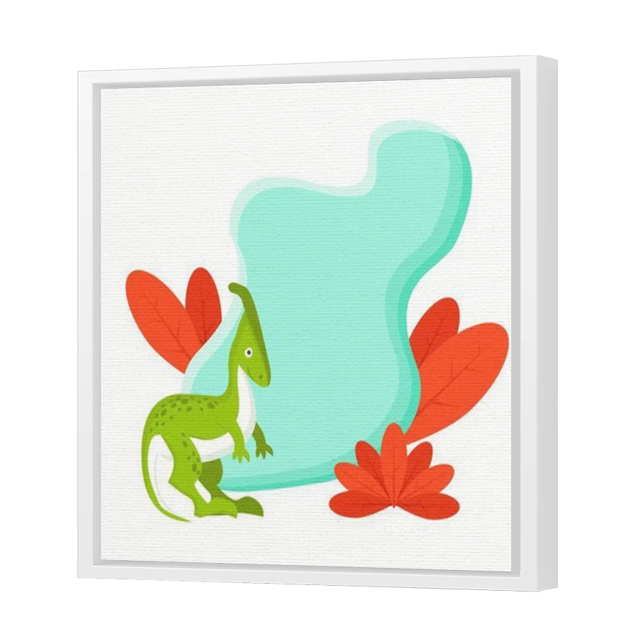 Thumbnail for Canvas - White Floating Frame