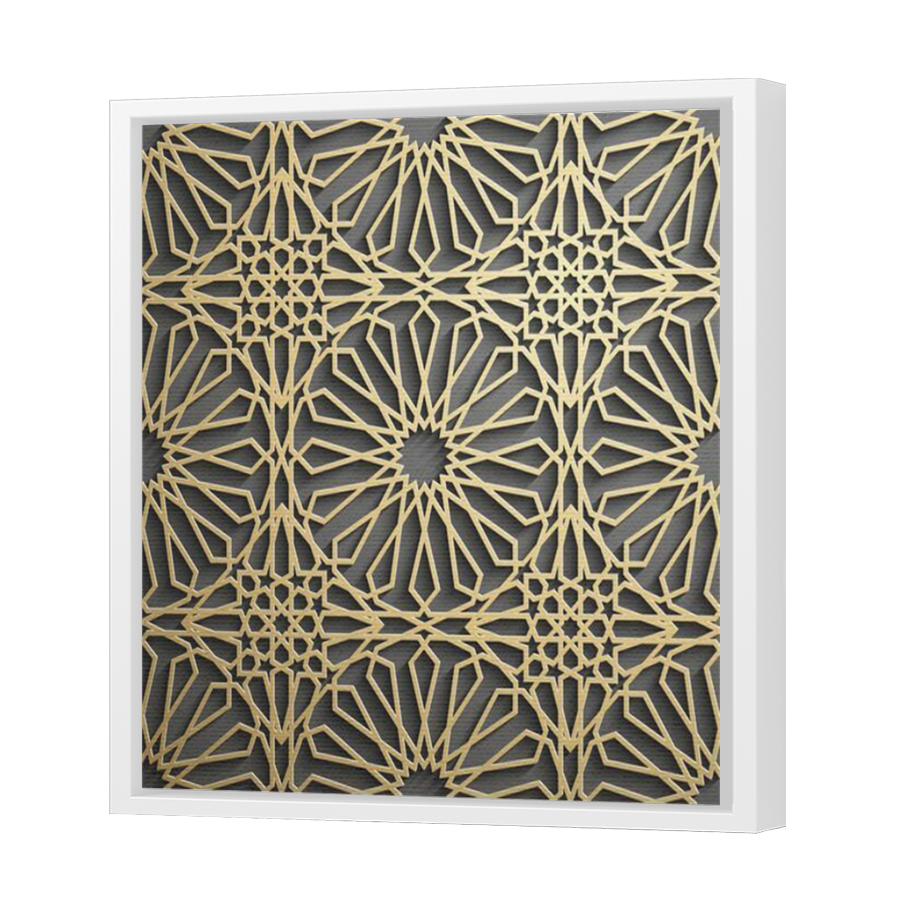 Thumbnail for Canvas - White Floating Frame