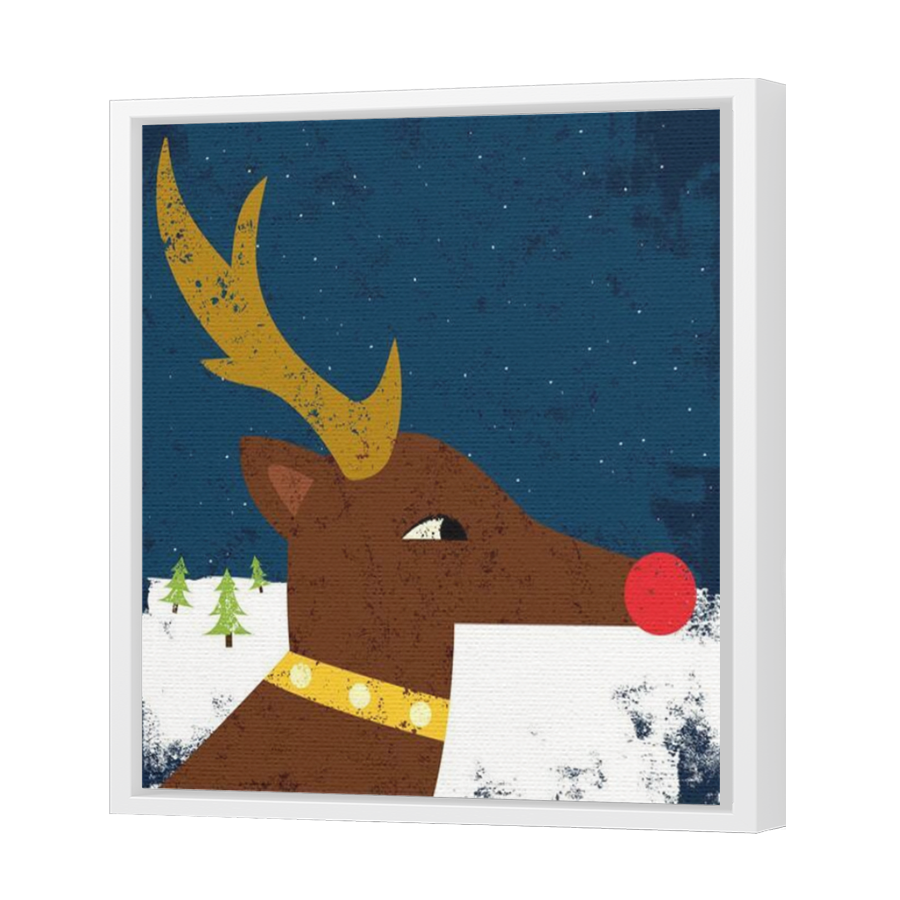 Thumbnail for Canvas - White Floating Frame