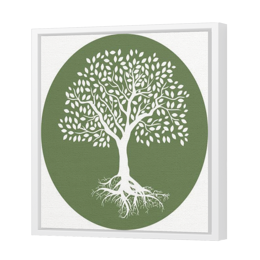 Thumbnail for Canvas - White Floating Frame