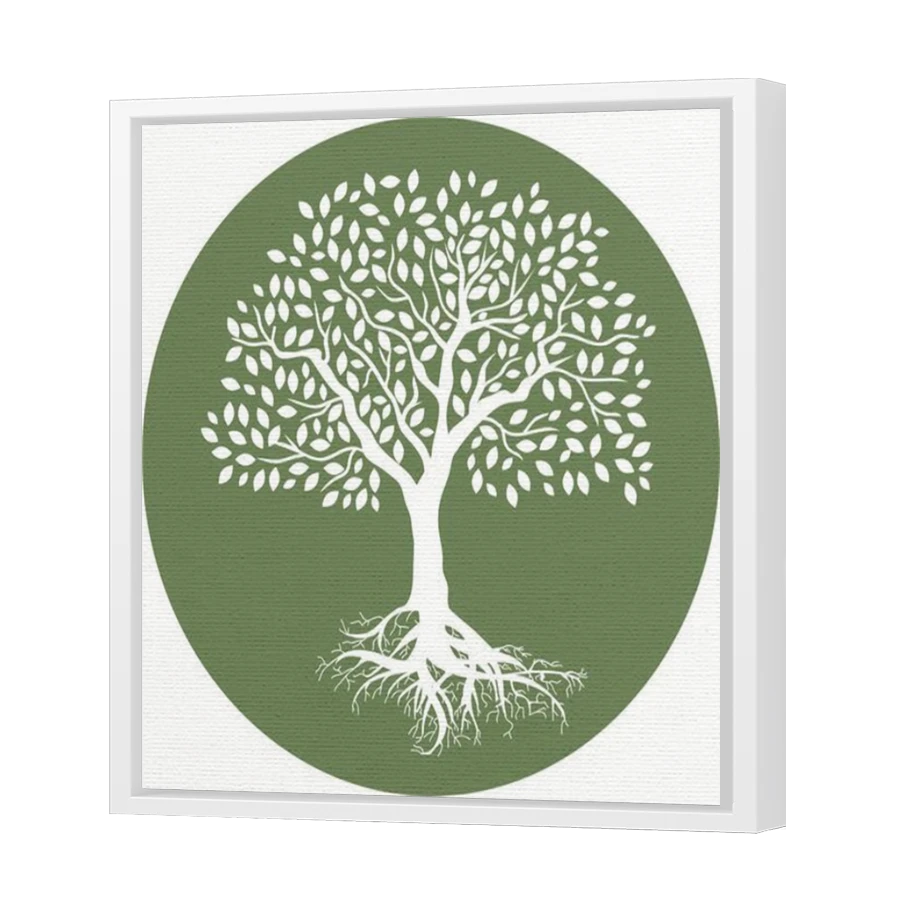 Thumbnail for Canvas - White Floating Frame