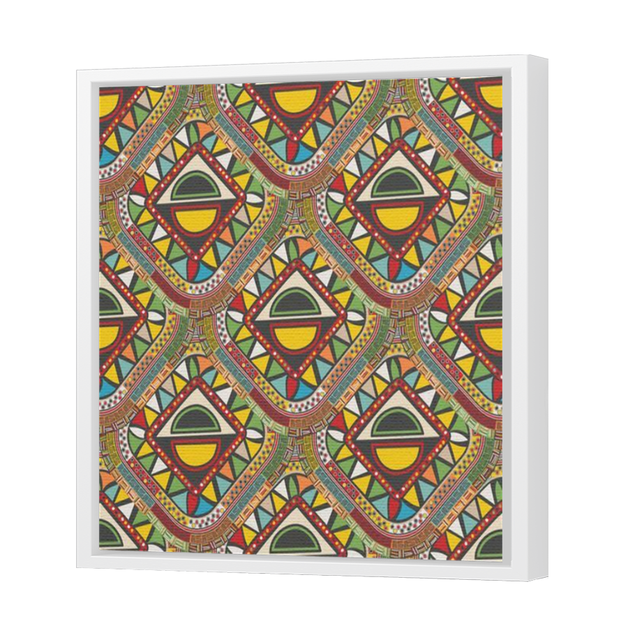 Thumbnail for Canvas - White Floating Frame