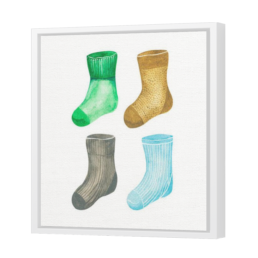 Thumbnail for Canvas - White Floating Frame