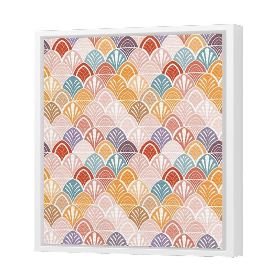 Thumbnail for Canvas - White Floating Frame