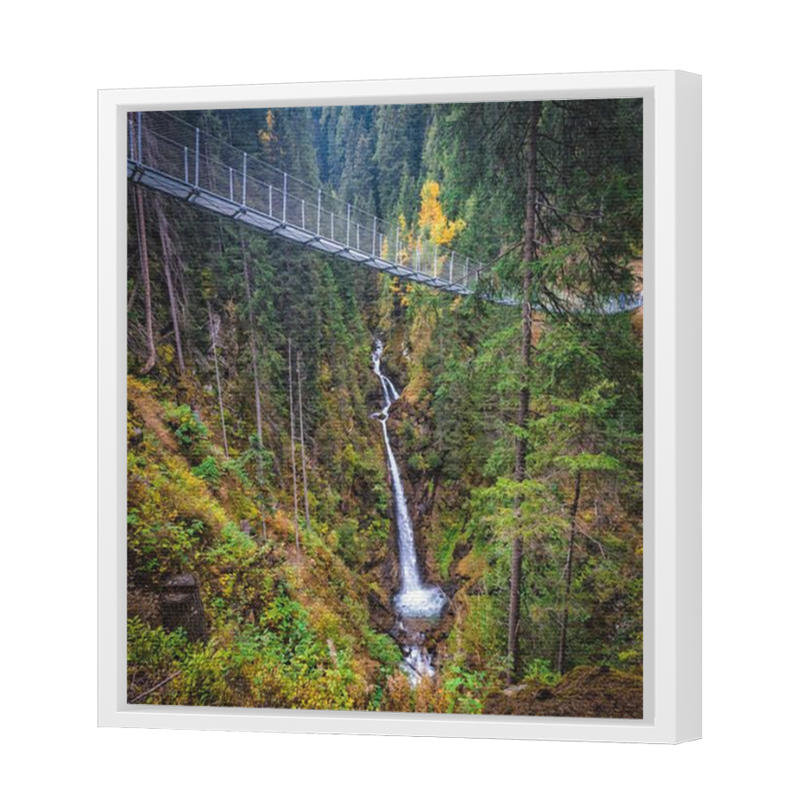 Thumbnail for Canvas - White Floating Frame