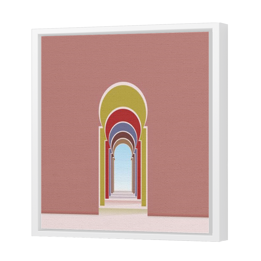 Thumbnail for Canvas - White Floating Frame