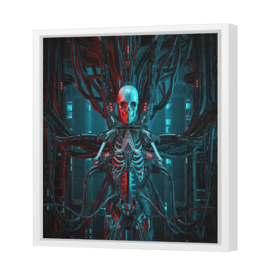 Thumbnail for Canvas - White Floating Frame