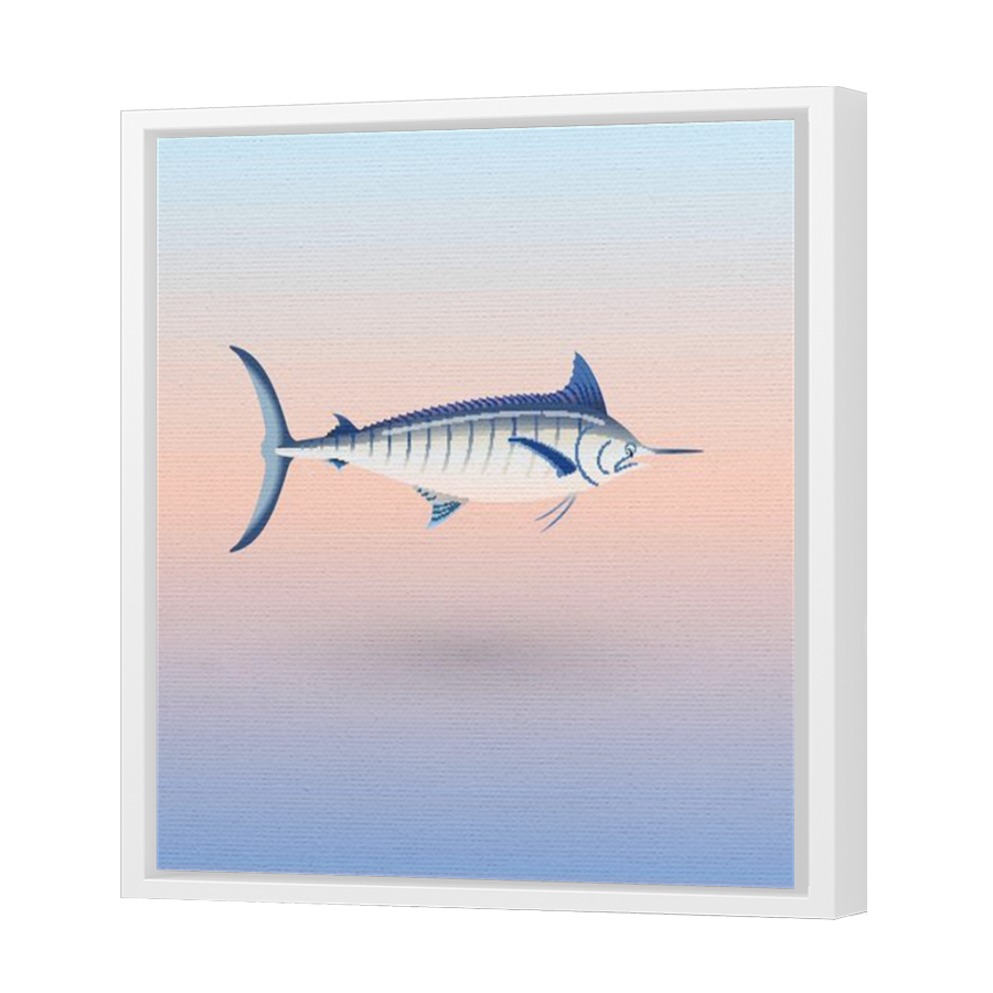 Thumbnail for Canvas - White Floating Frame