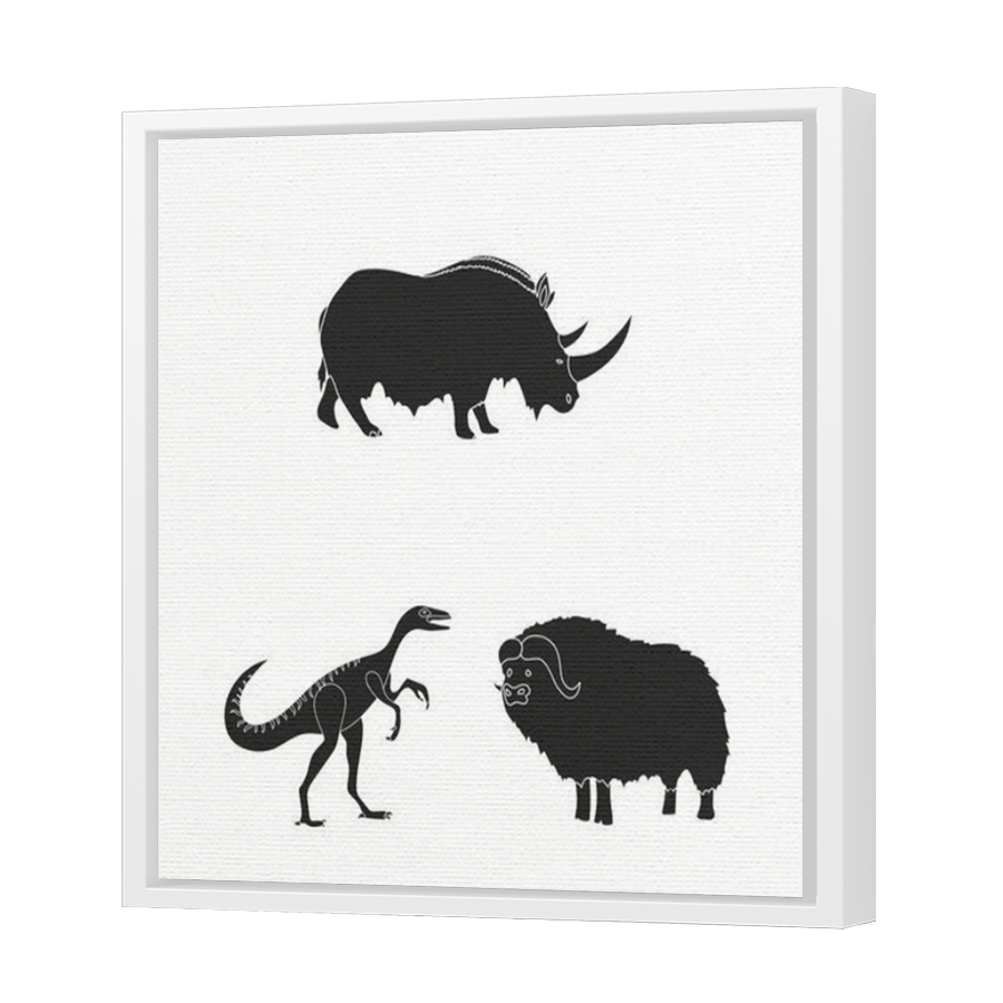 Thumbnail for Canvas - White Floating Frame