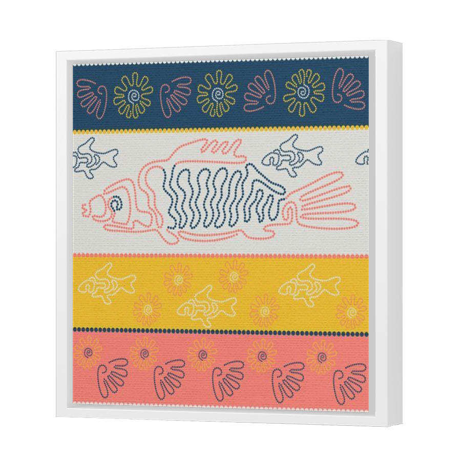 Thumbnail for Canvas - White Floating Frame
