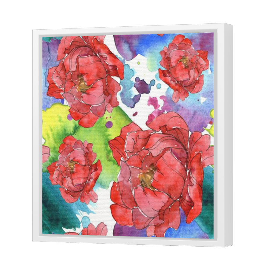 Thumbnail for Canvas - White Floating Frame