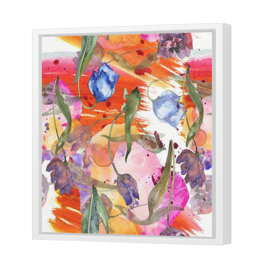 Thumbnail for Canvas - White Floating Frame