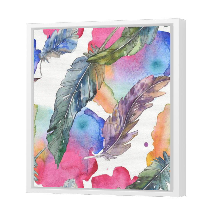 Thumbnail for Canvas - White Floating Frame