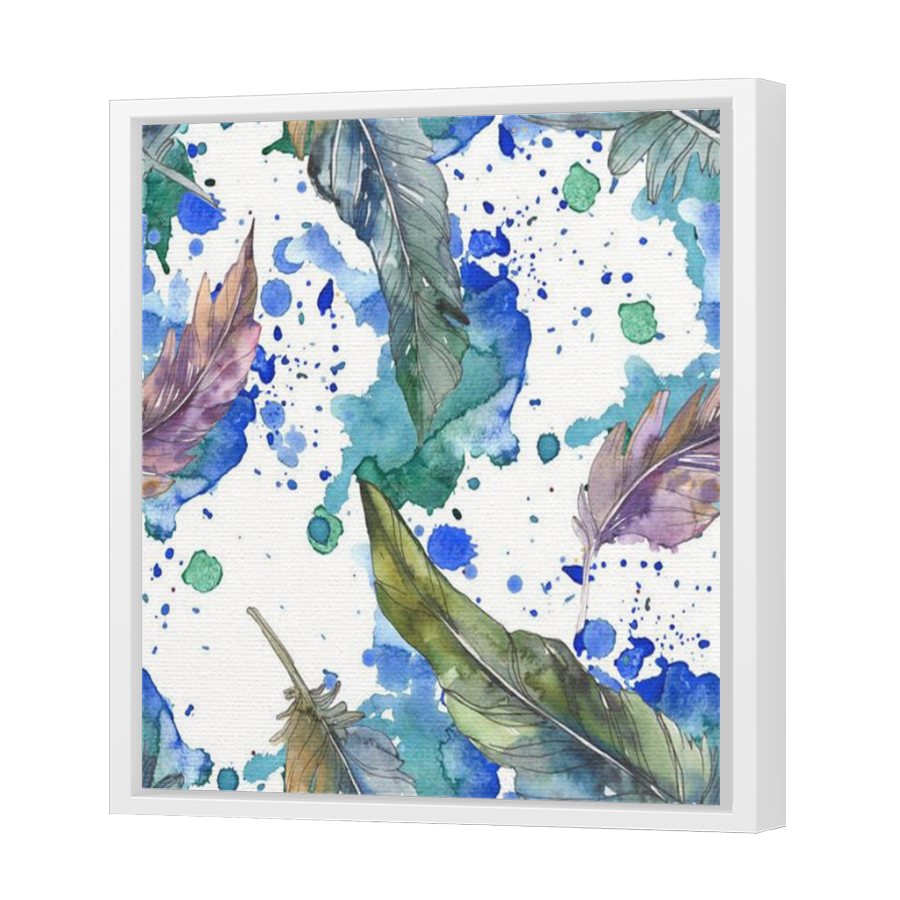 Thumbnail for Canvas - White Floating Frame