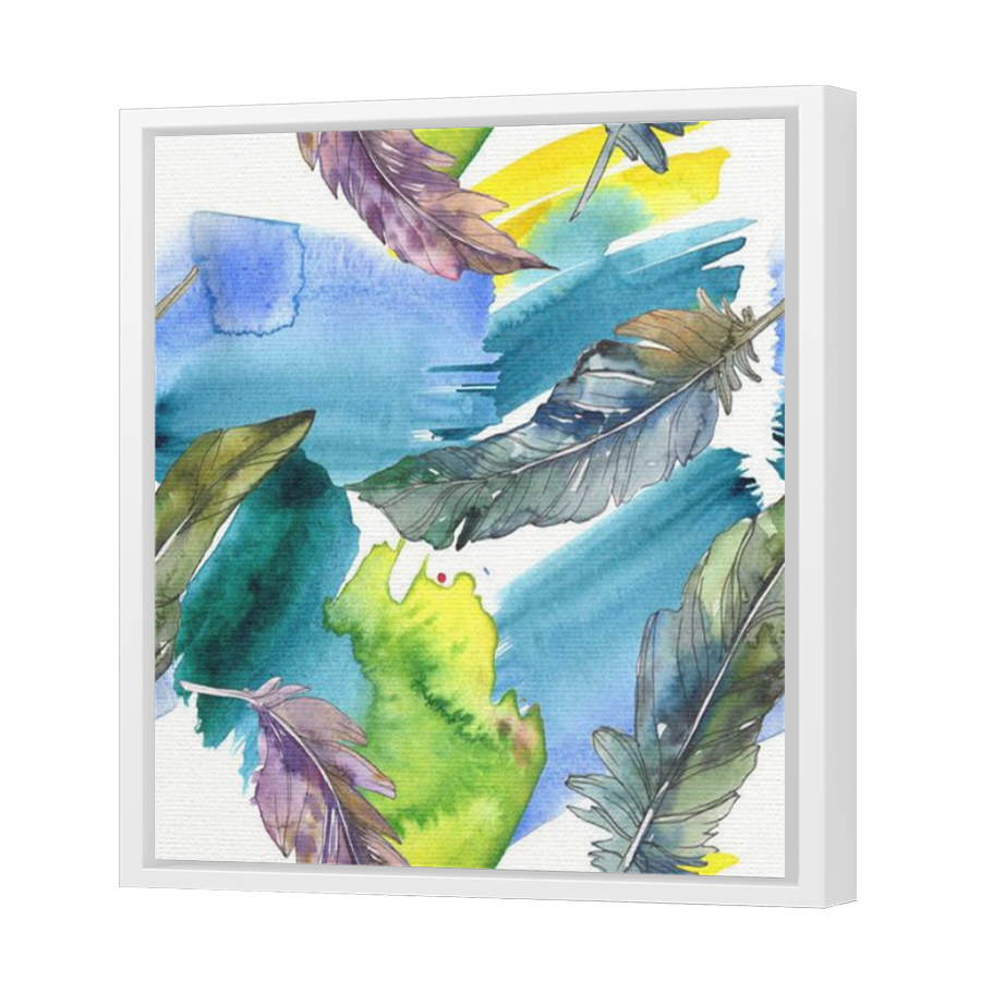 Thumbnail for Canvas - White Floating Frame