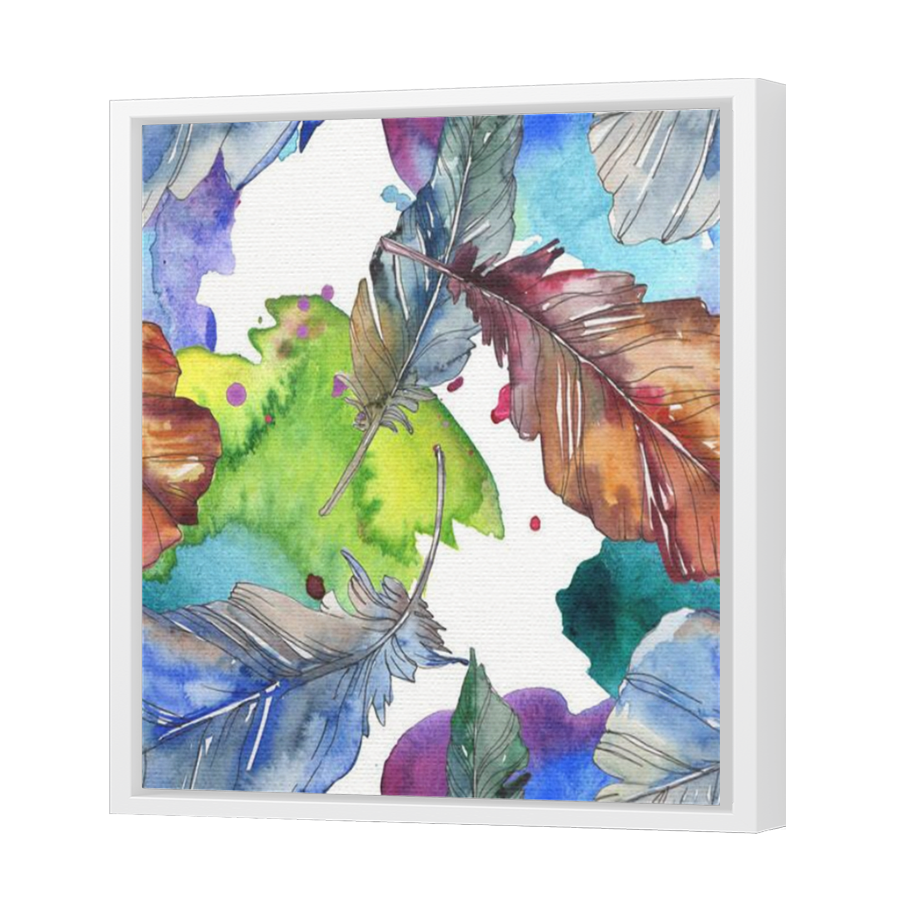 Thumbnail for Canvas - White Floating Frame