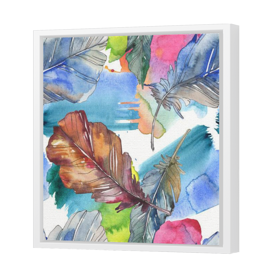 Thumbnail for Canvas - White Floating Frame