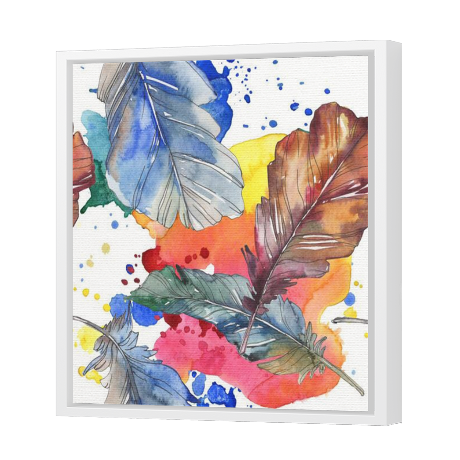Thumbnail for Canvas - White Floating Frame