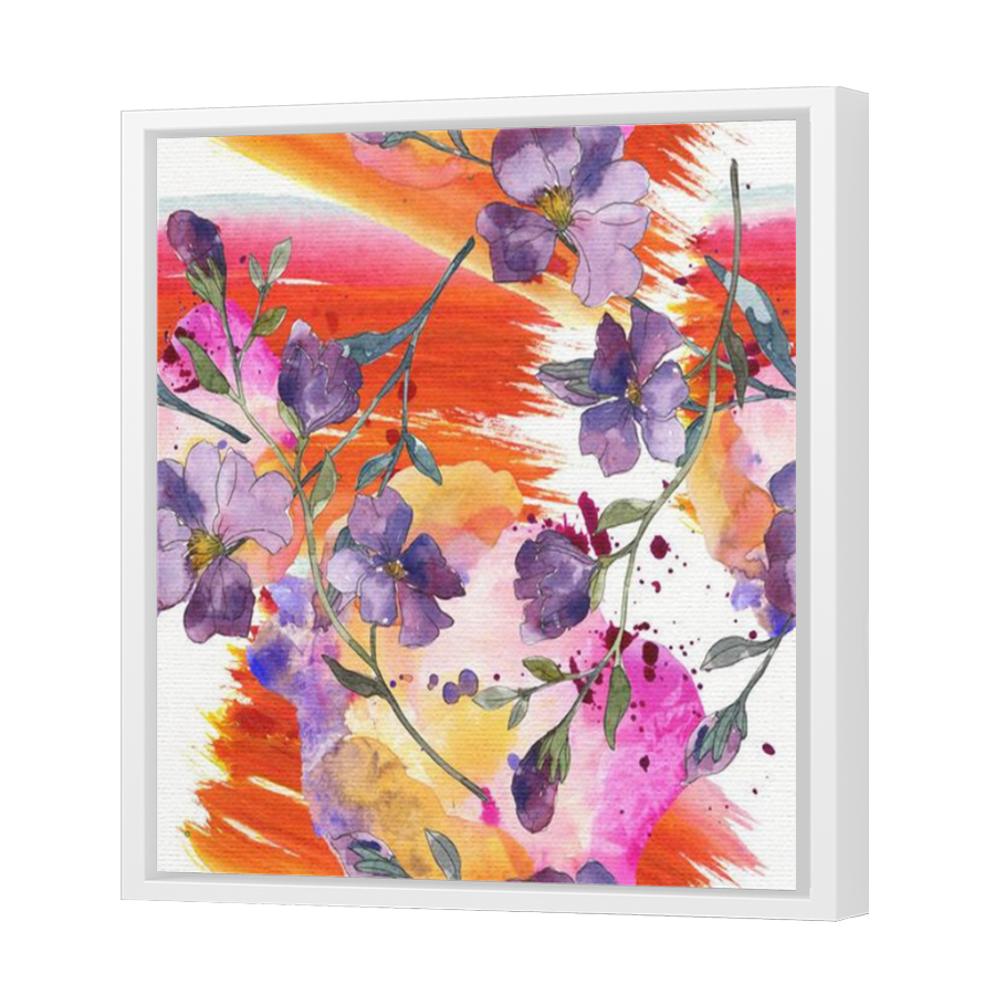 Thumbnail for Canvas - White Floating Frame