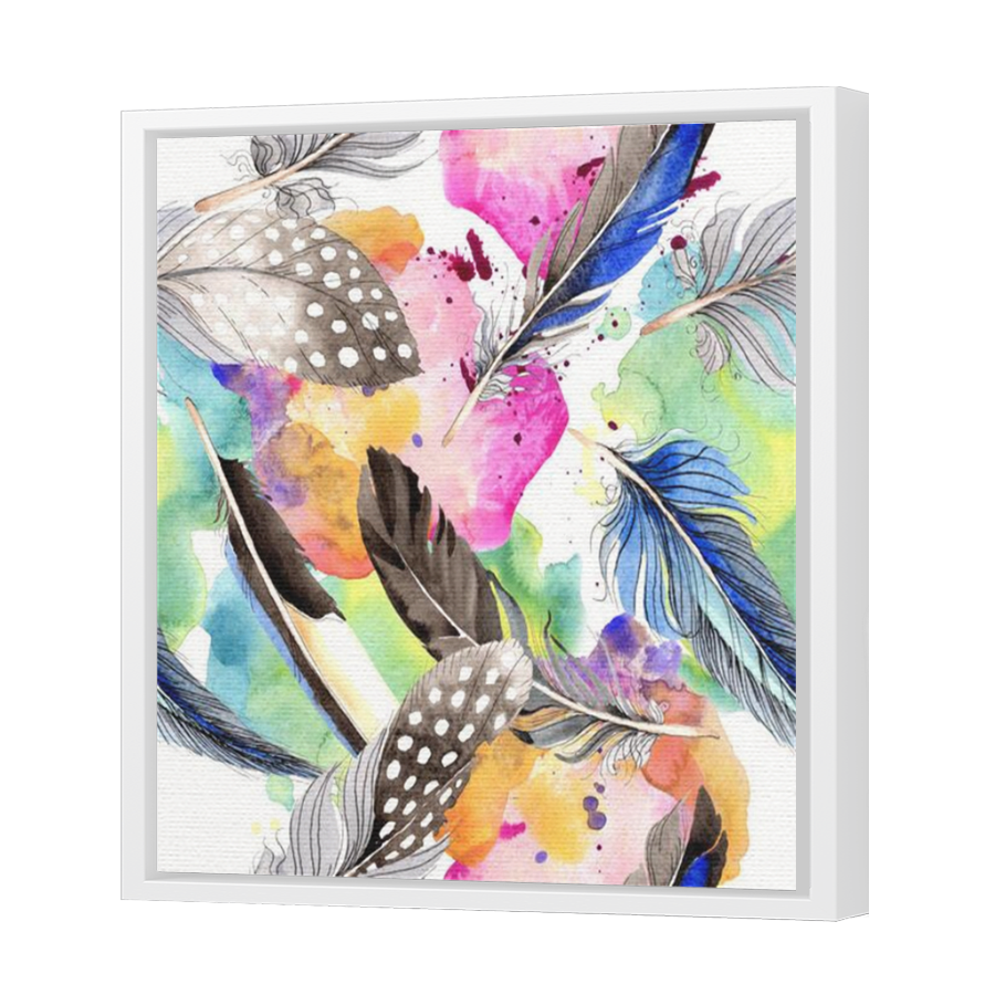 Thumbnail for Canvas - White Floating Frame