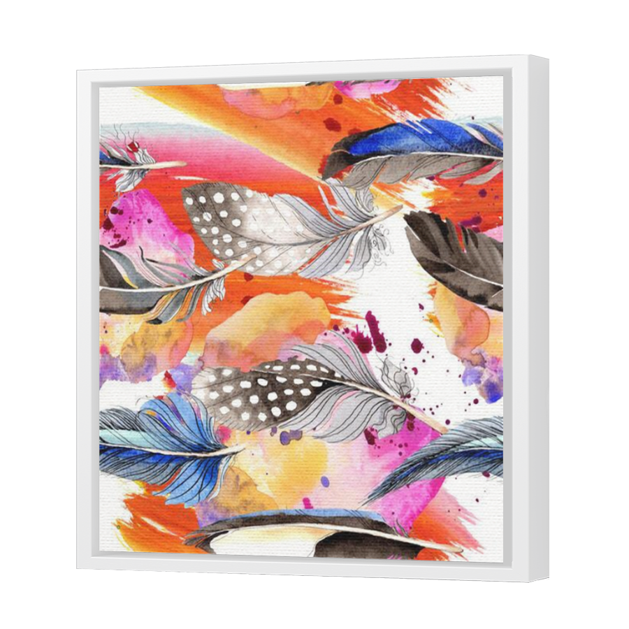 Thumbnail for Canvas - White Floating Frame