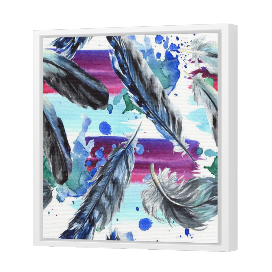 Thumbnail for Canvas - White Floating Frame