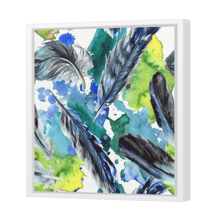 Thumbnail for Canvas - White Floating Frame