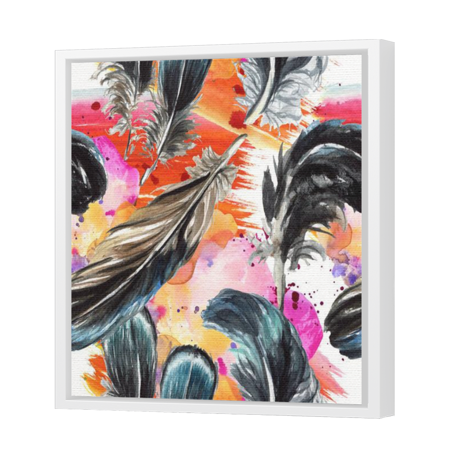 Thumbnail for Canvas - White Floating Frame