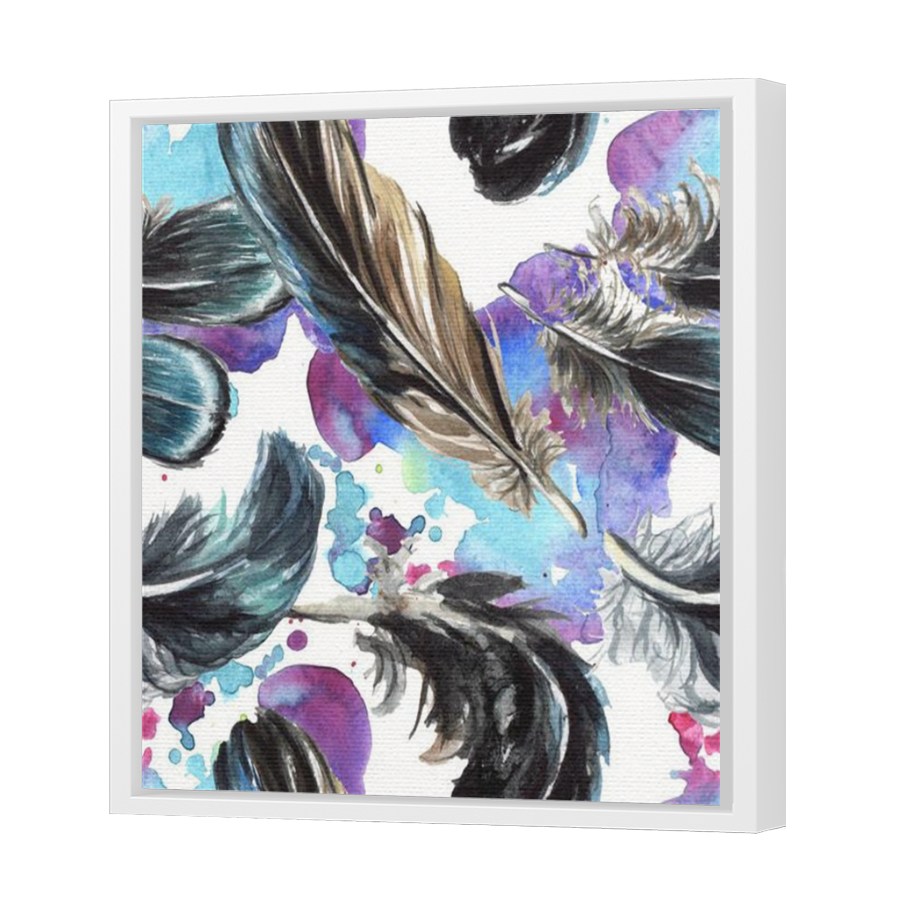 Thumbnail for Canvas - White Floating Frame
