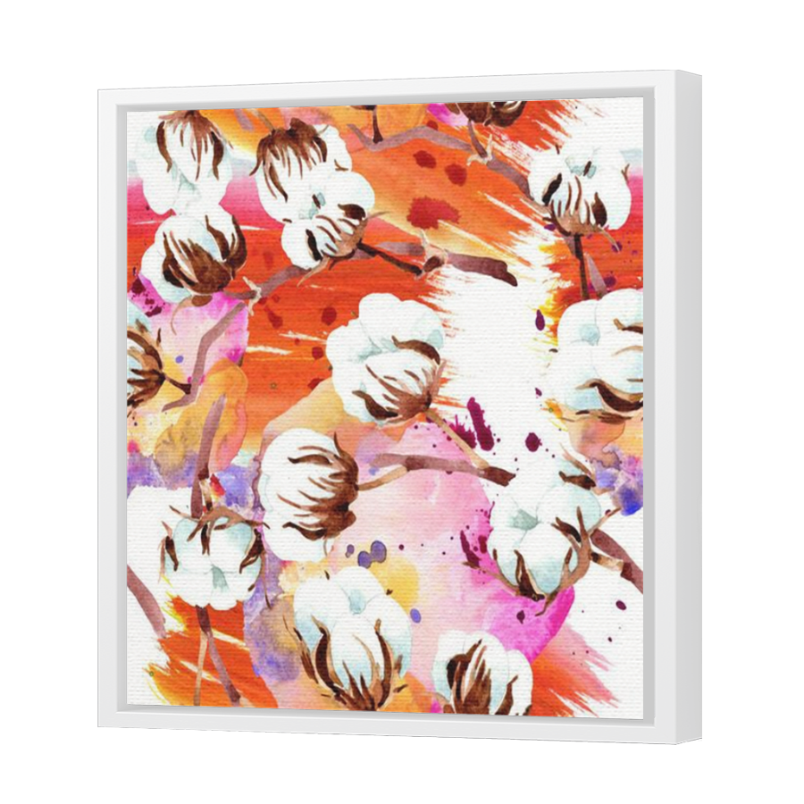 Thumbnail for Canvas - White Floating Frame