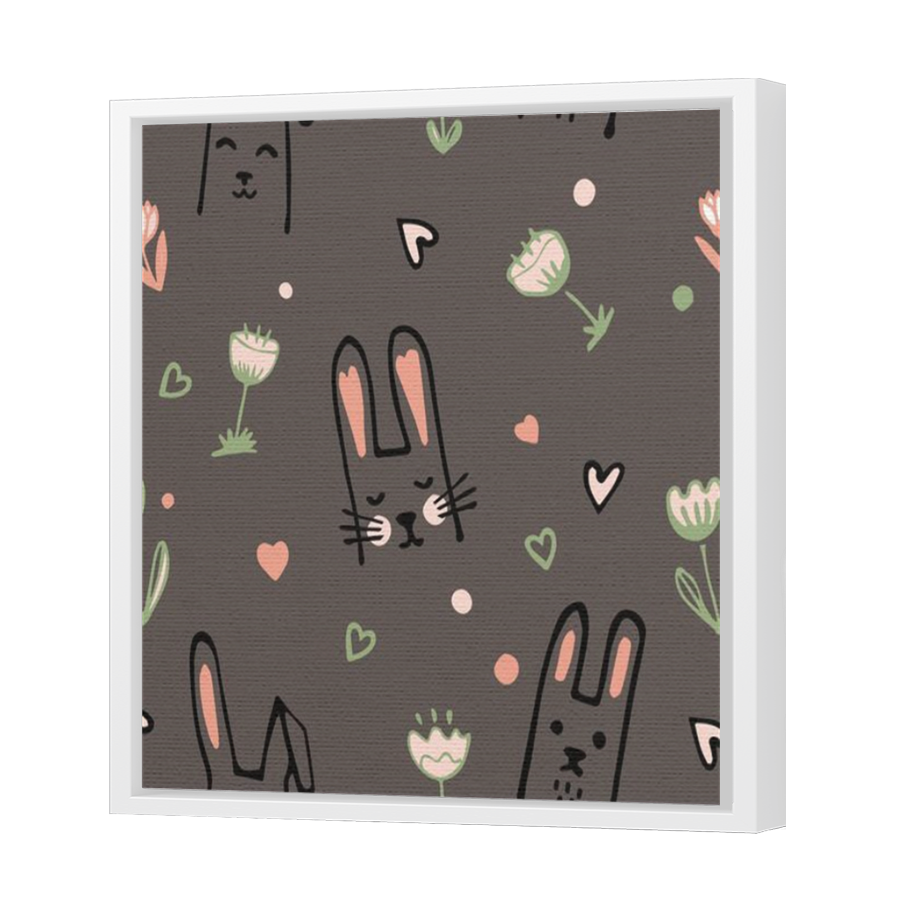 Thumbnail for Canvas - White Floating Frame