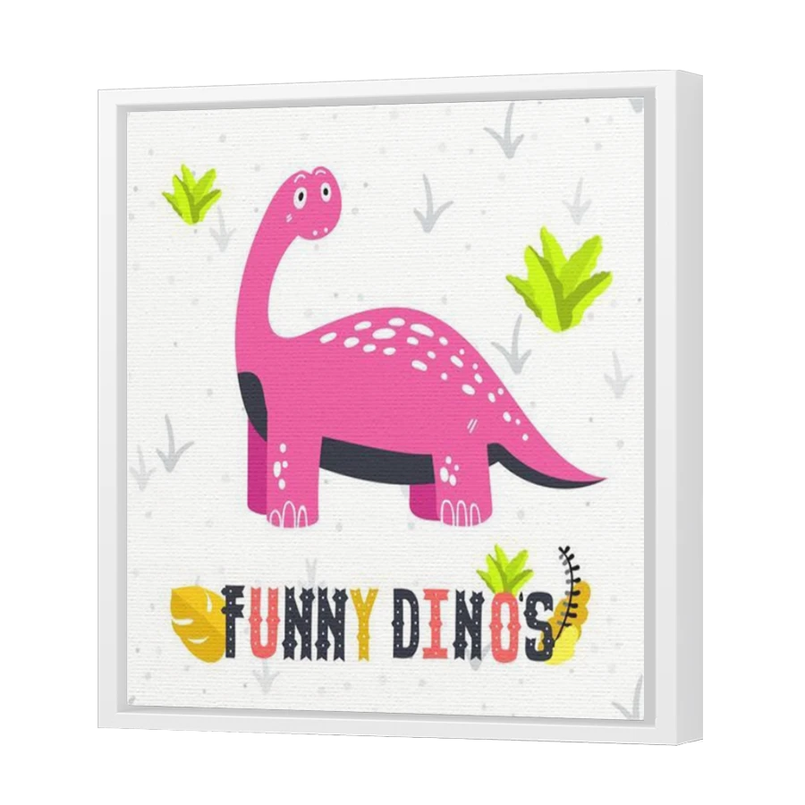 Thumbnail for Canvas - White Floating Frame