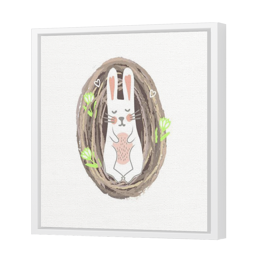 Thumbnail for Canvas - White Floating Frame