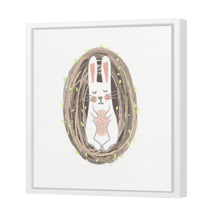 Thumbnail for Canvas - White Floating Frame