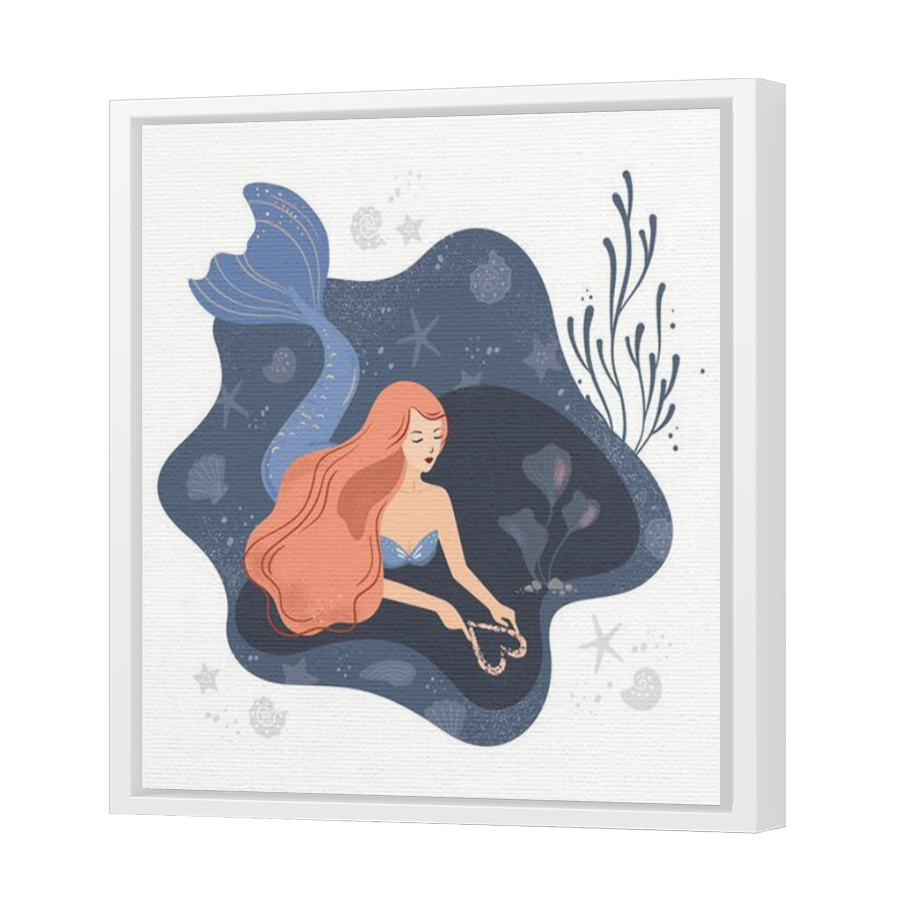 Thumbnail for Canvas - White Floating Frame