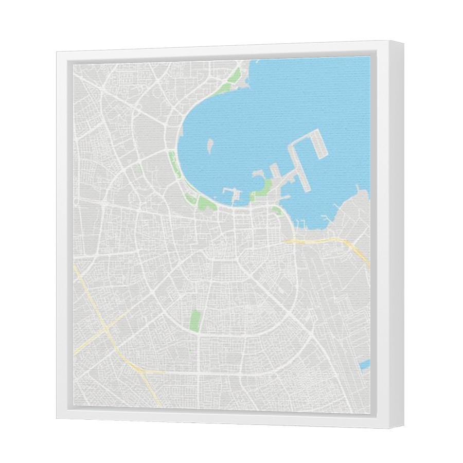 Thumbnail for Canvas - White Floating Frame