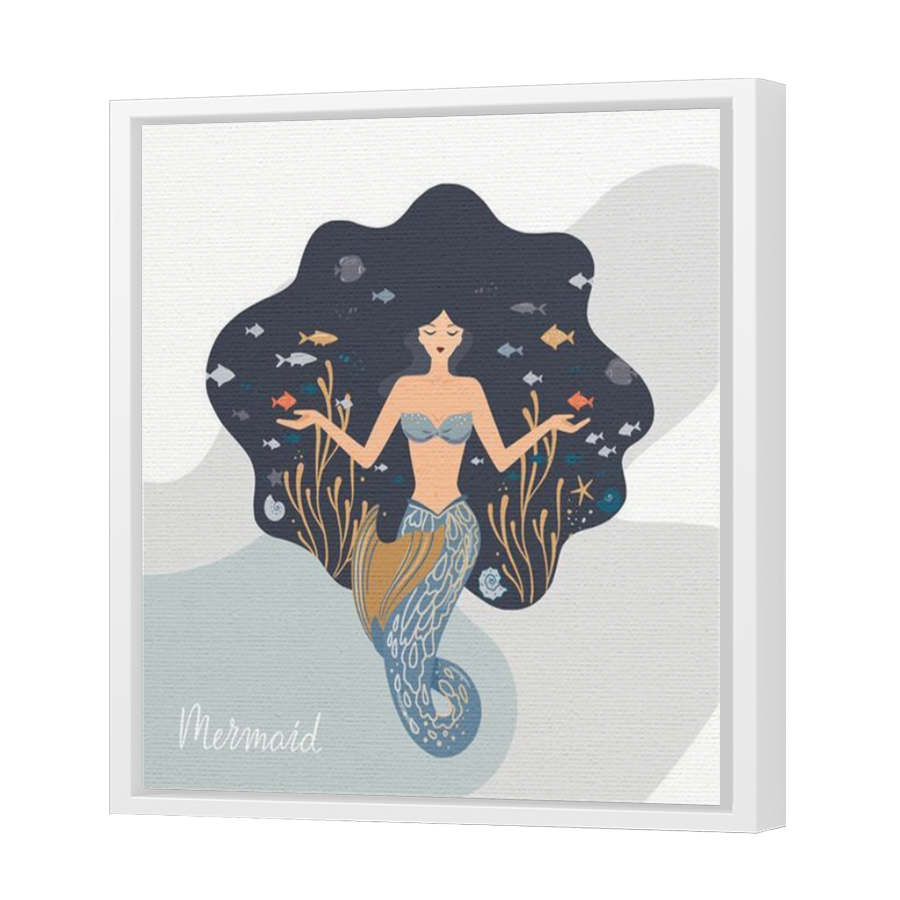 Thumbnail for Canvas - White Floating Frame