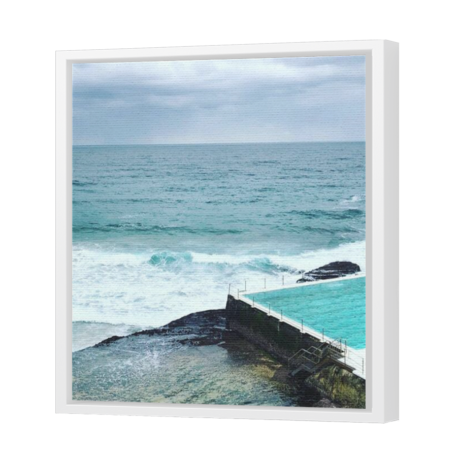 Thumbnail for Canvas - White Floating Frame