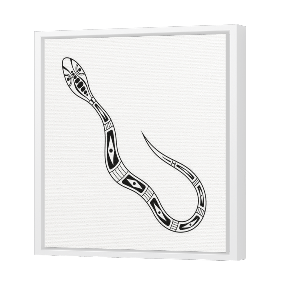 Thumbnail for Canvas - White Floating Frame