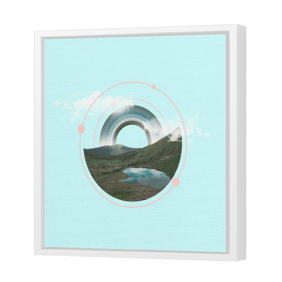 Thumbnail for Canvas - White Floating Frame