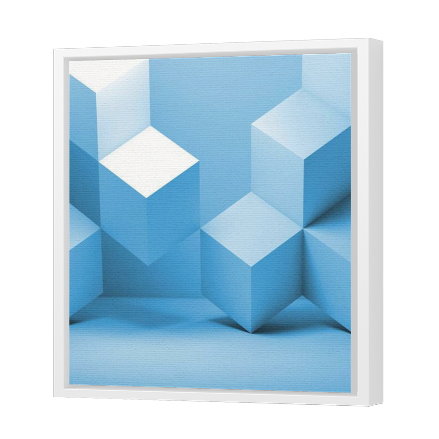 Thumbnail for Canvas - White Floating Frame