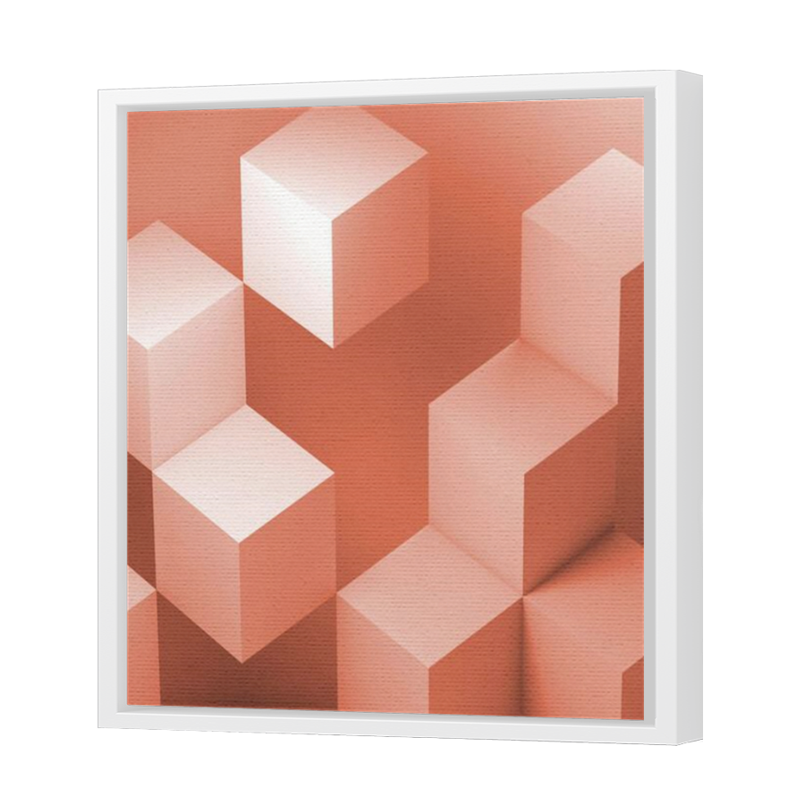 Thumbnail for Canvas - White Floating Frame