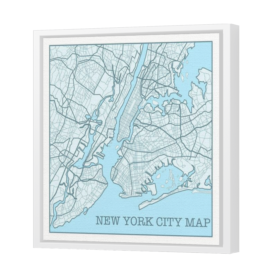 Thumbnail for Canvas - White Floating Frame