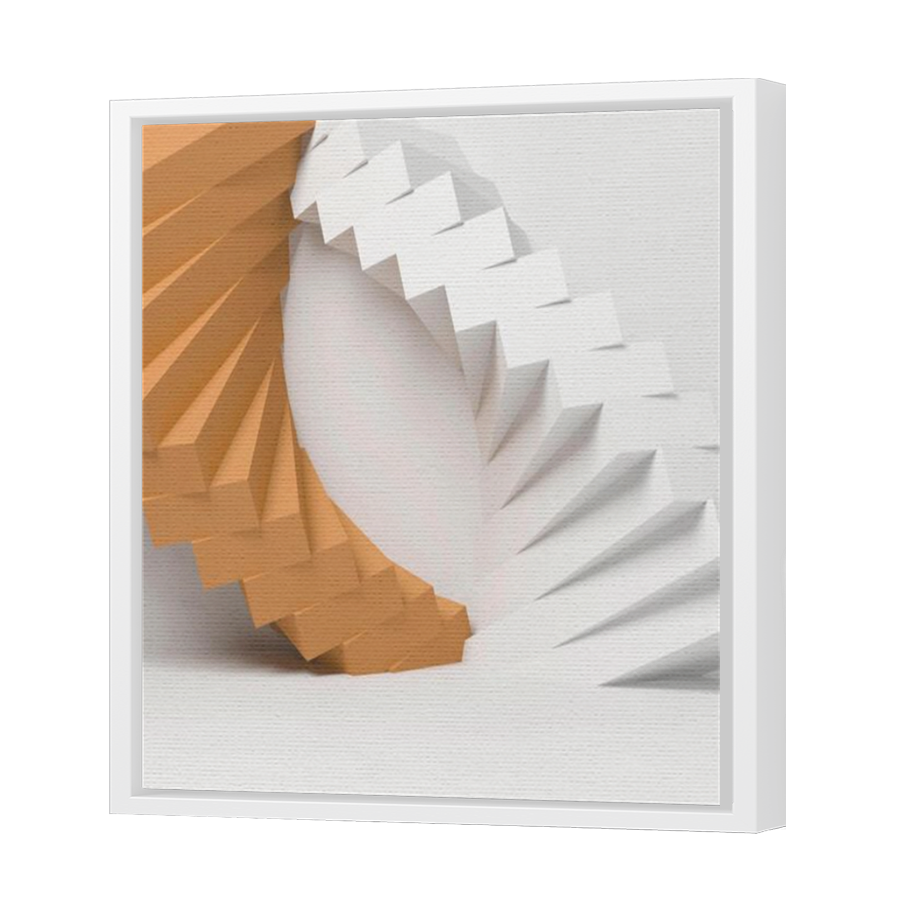 Thumbnail for Canvas - White Floating Frame