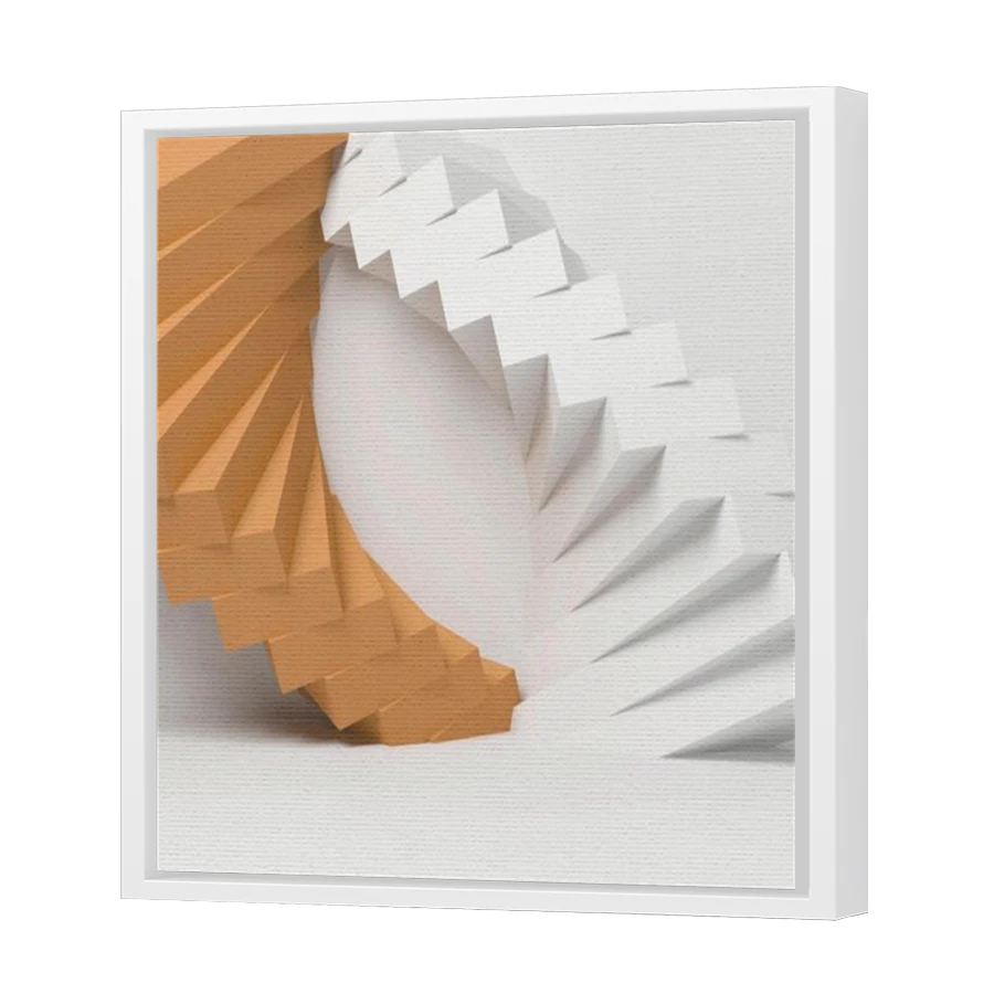 Thumbnail for Canvas - White Floating Frame