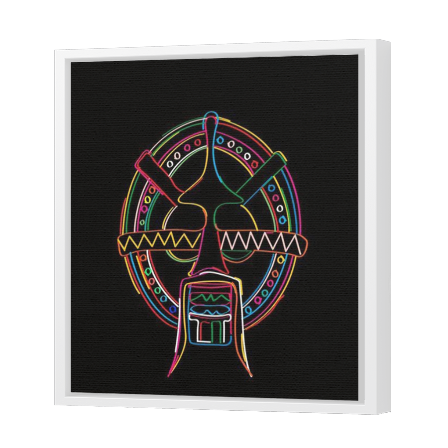 Thumbnail for Canvas - White Floating Frame