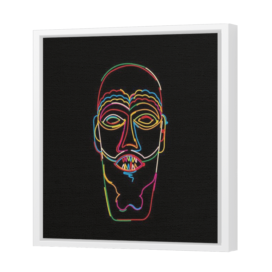 Thumbnail for Canvas - White Floating Frame